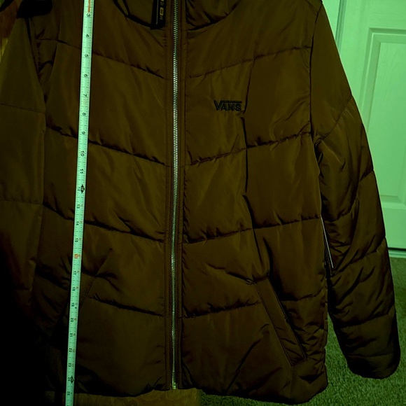 NWT VANS MAROON LIGHT FOUNDRY PUFFER JACKET MTE WOMENS XS VERY SOFT! - Picture 15 of 15